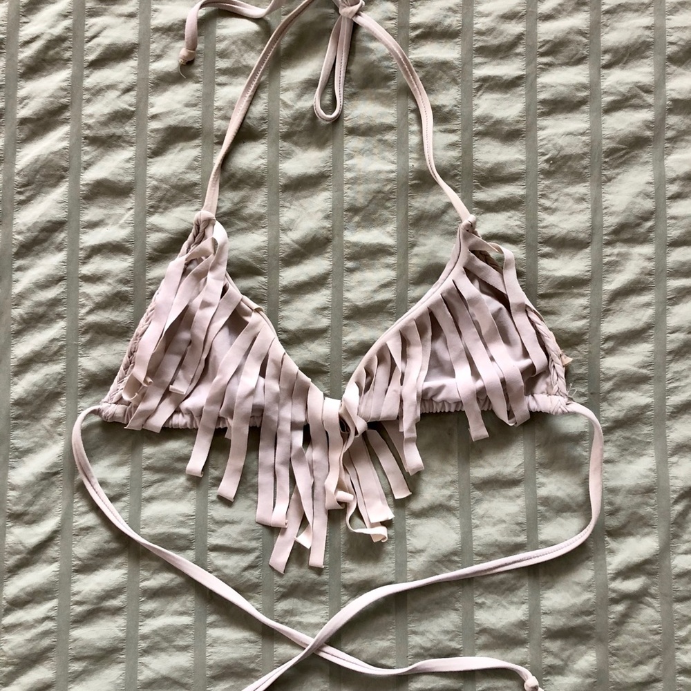Boys + arrows fringe top